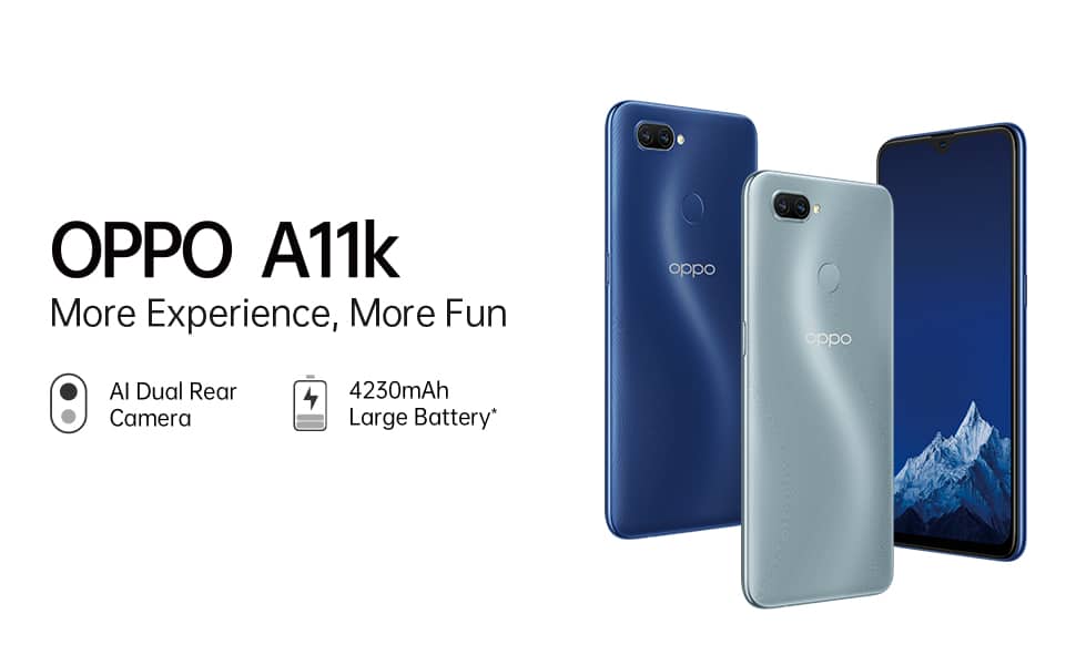 Oppo A11K: Oppo Mobile Under 10000