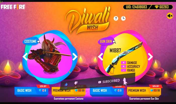 Free Fire new event ( Diwali Free Fire new event )