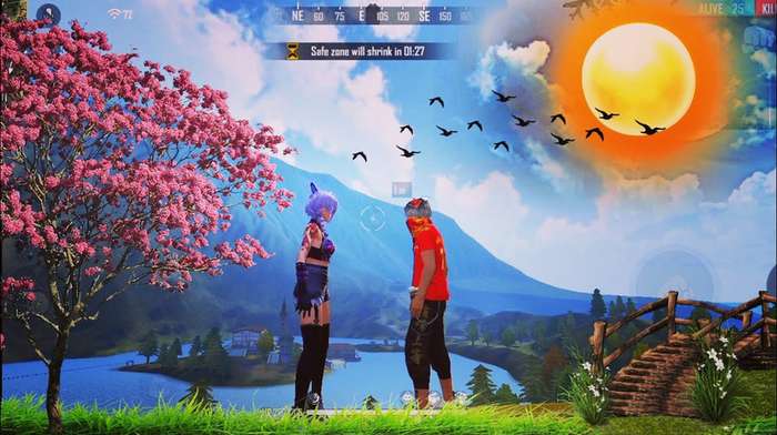 Free Fire Love Photo