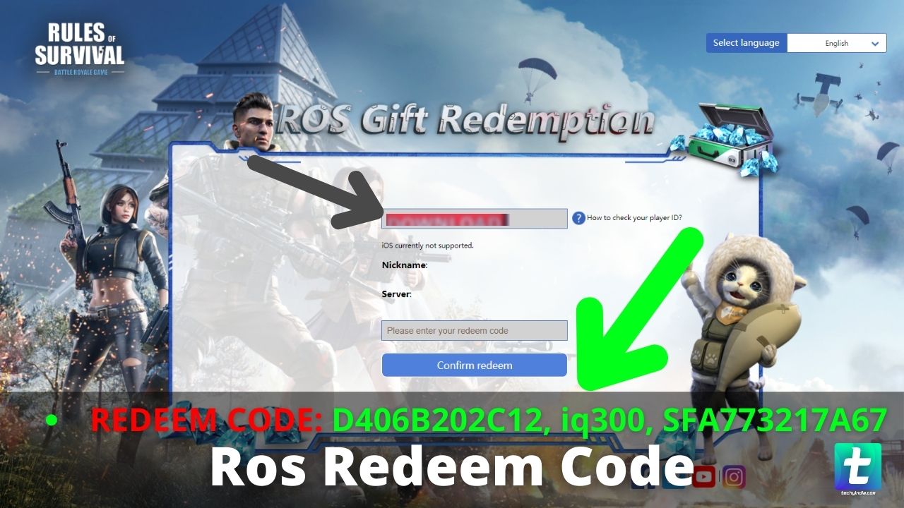 Ros redeem code 2022 - ROS Redeem Code List | Rules Of Survival 2022