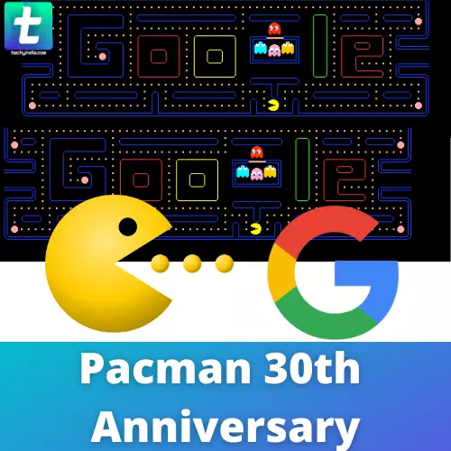 Pacman 30th Anniversary (Pacman Doodle!) (Play Online!) (2022)