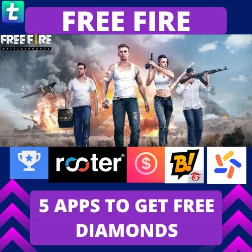 free fire free diamond - Get free diamonds in free fire  (Free Diamond Top up - No payment needed)