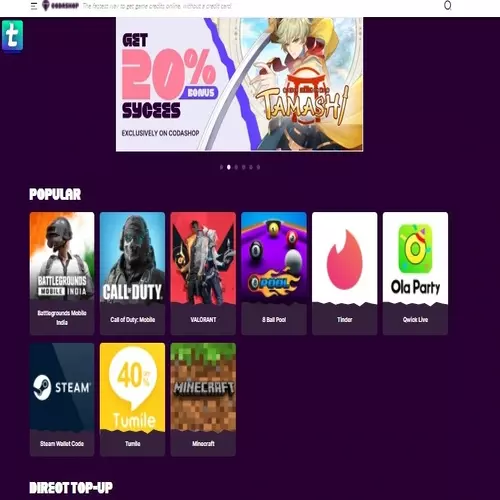 How to Buy and Top- Up Free Fire Diamonds from codashop and Games Kharido?