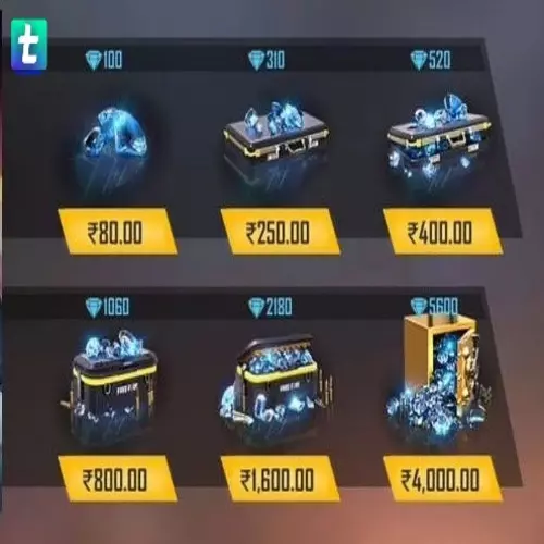 Free Fire Diamonds from Games Kharido