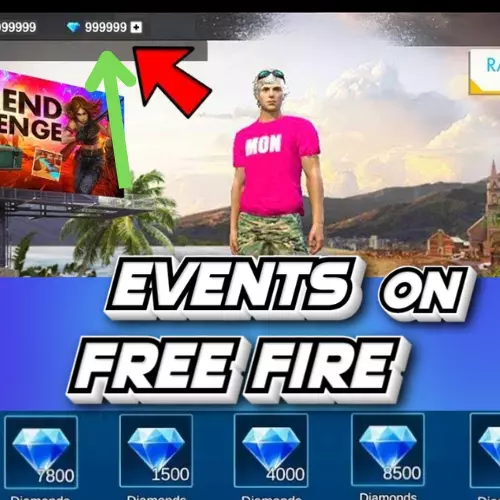 Events for Free Fire Diamond Generation