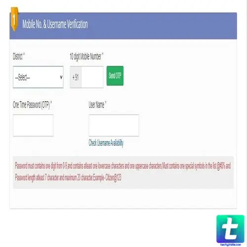Registration Process at aaplesarkar.mahaonline.gov.in