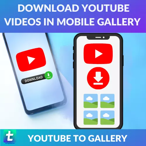 How to download youtube videos in Mobile Gallery (2022)
