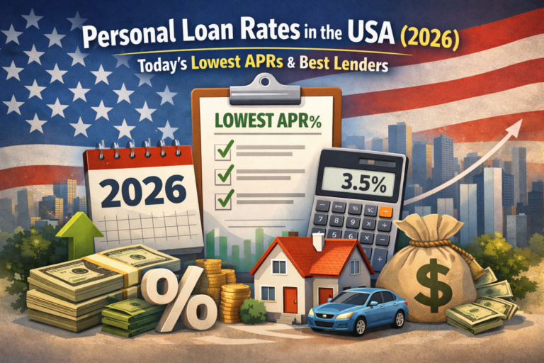 Personal Loan Rates in the USA (2026): Today’s Lowest APRs & Best Lenders